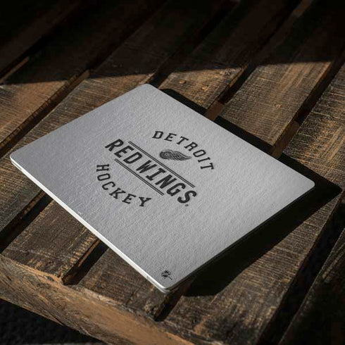 NHL Detroit Red Wings Black Text Surface Laptop 3 13.5in Skin