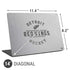 NHL Detroit Red Wings Black Text Universal Laptop 14in (11.4 x 8.2in) Skin