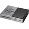NHL Detroit Red Wings Black Text Xbox One Console Skin