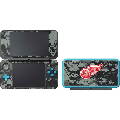 NHL Detroit Red Wings Camo Nintendo 2DS XL (2017) Skin