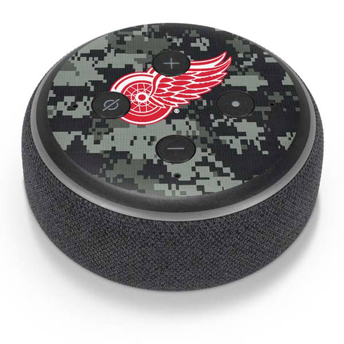 NHL Detroit Red Wings Camo Amazon Echo Dot Skin