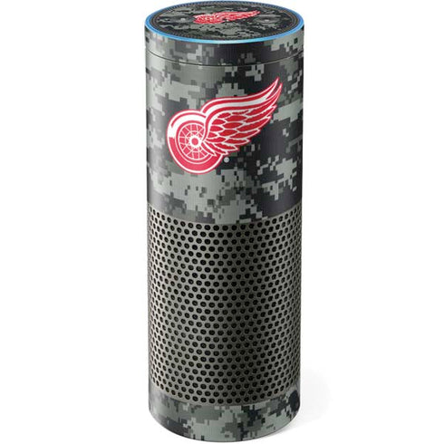 NHL Detroit Red Wings Camo Amazon Echo Skin