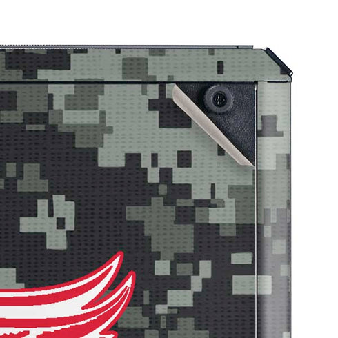 NHL Detroit Red Wings Camo Cooler Master MasterBox Q300L Mini Tower Skin