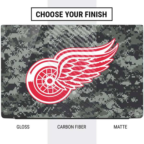 NHL Detroit Red Wings Camo Dell Vostro Skin