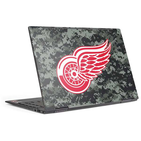 NHL Detroit Red Wings Camo HP Envy Skin