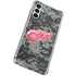 NHL Detroit Red Wings Camo Galaxy A13 5G Clear Case