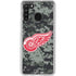 NHL Detroit Red Wings Camo Galaxy A21 Clear Case