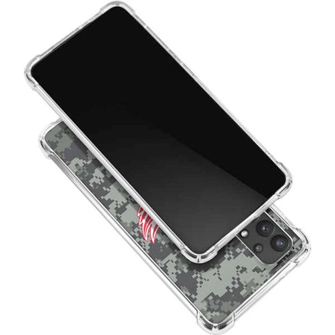 NHL Detroit Red Wings Camo Galaxy A32 5G Clear Case