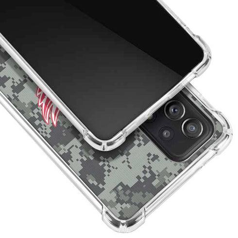 NHL Detroit Red Wings Camo Galaxy A52 5G Clear Case