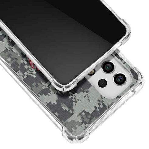 NHL Detroit Red Wings Camo Galaxy A53 5G Clear Case