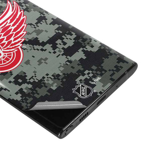 NHL Detroit Red Wings Camo Galaxy Note 10 Skin