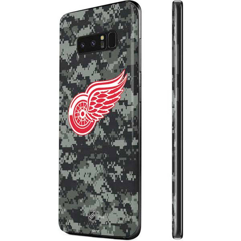 NHL Detroit Red Wings Camo Galaxy Note 8 Skin