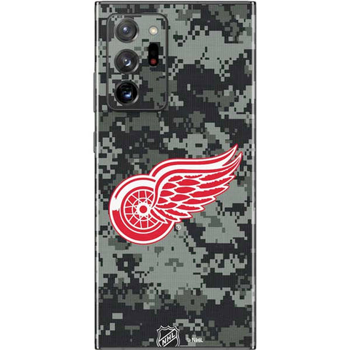 NHL Detroit Red Wings Camo Galaxy Note20 Ultra 5G Skin