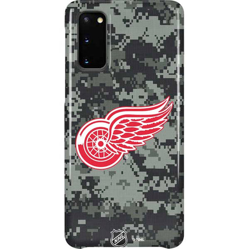 NHL Detroit Red Wings Camo Galaxy S20 Lite Case