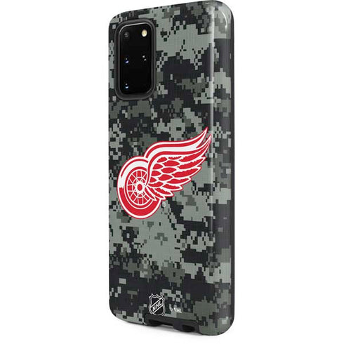 NHL Detroit Red Wings Camo Galaxy S20 Plus Pro Case