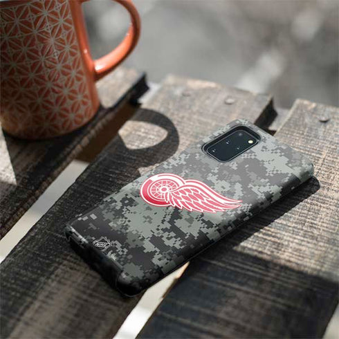 NHL Detroit Red Wings Camo Galaxy S20 Plus Pro Case