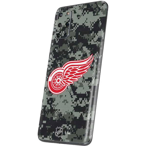 NHL Detroit Red Wings Camo Galaxy S20 Plus Skin