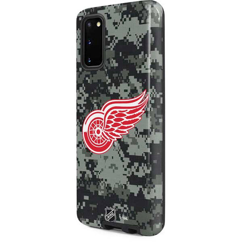 NHL Detroit Red Wings Camo Galaxy S20 Pro Case