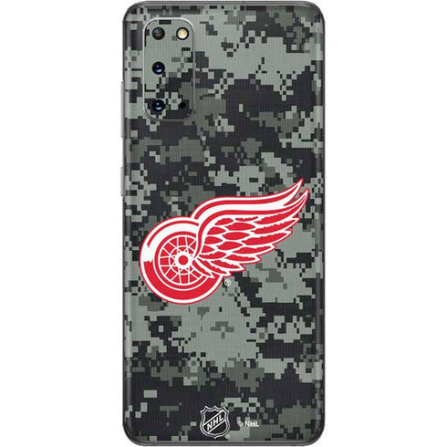 NHL Detroit Red Wings Camo Galaxy S20 Skin