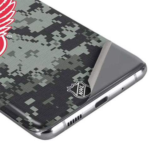 NHL Detroit Red Wings Camo Galaxy S20 Skin