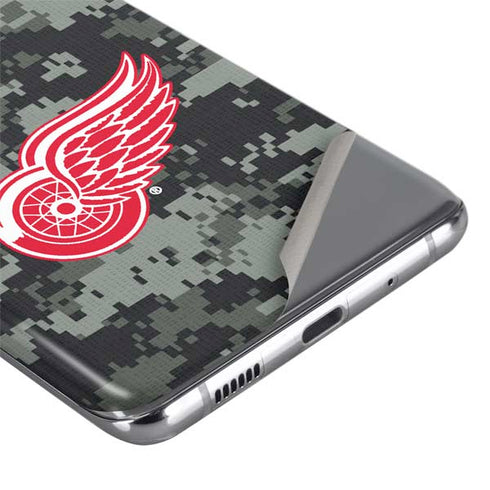 NHL Detroit Red Wings Camo Galaxy S20 Ultra 5G Skin