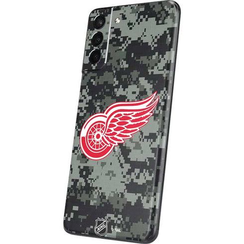 NHL Detroit Red Wings Camo Galaxy S21 5G Skin