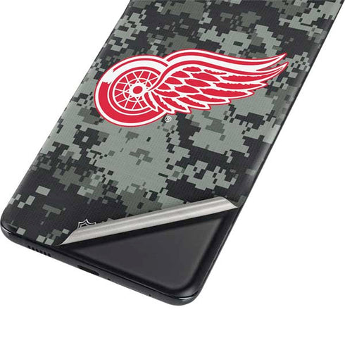 NHL Detroit Red Wings Camo Galaxy S21 5G Skin