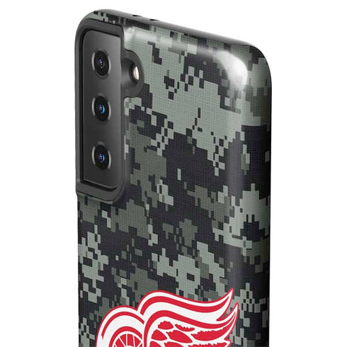NHL Detroit Red Wings Camo Galaxy S21 Plus 5G Pro Case