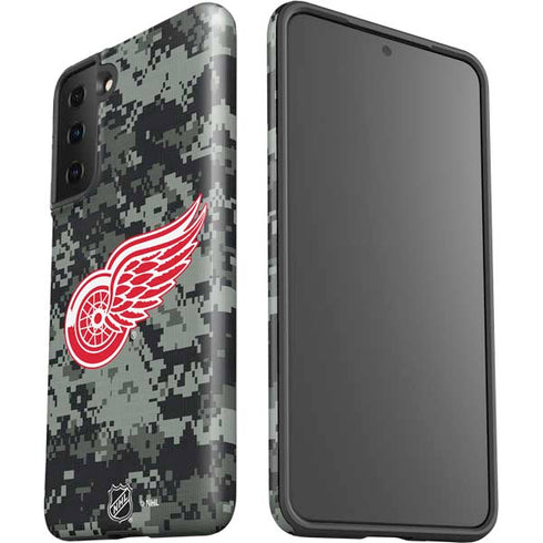 NHL Detroit Red Wings Camo Galaxy S21 Plus 5G Pro Case