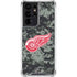 NHL Detroit Red Wings Camo Galaxy S21 Ultra 5G Clear Case