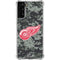 NHL Detroit Red Wings Camo Galaxy S22 Plus Clear Case