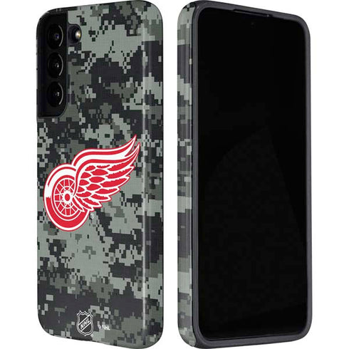 NHL Detroit Red Wings Camo Galaxy S22 Plus Pro Case