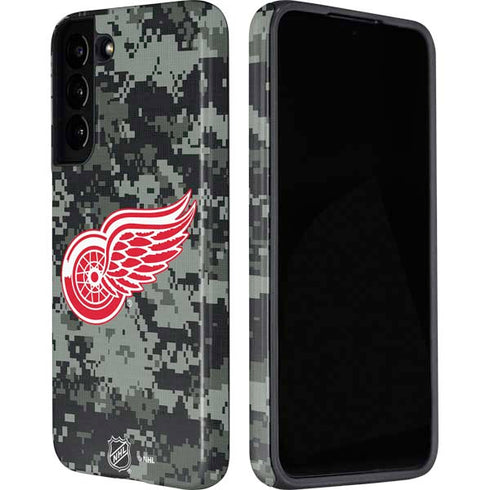 NHL Detroit Red Wings Camo Galaxy S22 Pro Case