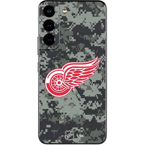 NHL Detroit Red Wings Camo Galaxy S22 Skin