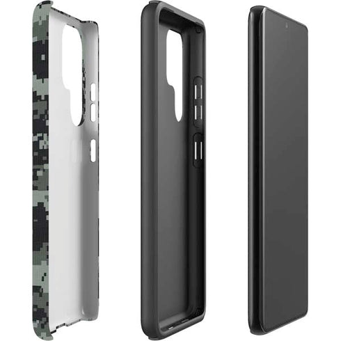 NHL Detroit Red Wings Camo Galaxy S22 Ultra Pro Case