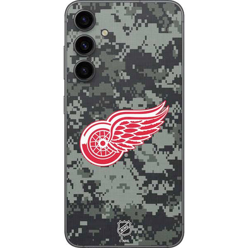 NHL Detroit Red Wings Camo Galaxy S23 FE Skin