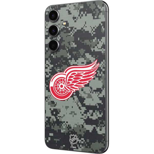 NHL Detroit Red Wings Camo Galaxy S23 FE Skin