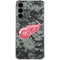 NHL Detroit Red Wings Camo Galaxy S24 Plus Clear Case