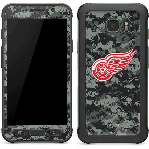 NHL Detroit Red Wings Camo Galaxy S7 Active Skin