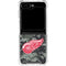 NHL Detroit Red Wings Camo Galaxy Z Flip5 5G Clear Case