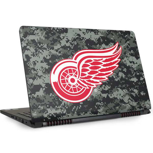 NHL Detroit Red Wings Camo Dell Inspiron Skin