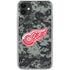 NHL Detroit Red Wings Camo iPhone 11 Clear Case