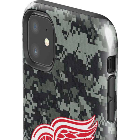 NHL Detroit Red Wings Camo iPhone 11 Impact Case