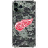 NHL Detroit Red Wings Camo iPhone 11 Pro Max Clear Case