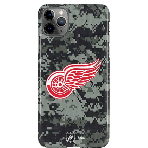 NHL Detroit Red Wings Camo iPhone 11 Pro Max Lite Case