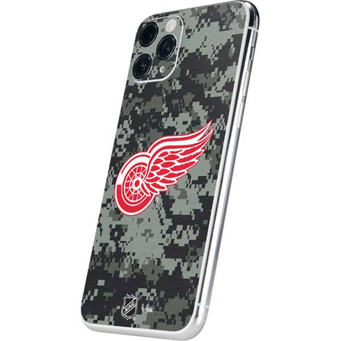 NHL Detroit Red Wings Camo iPhone 11 Pro Skin