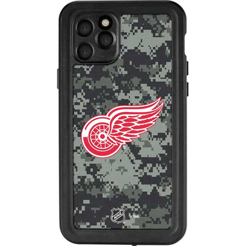 NHL Detroit Red Wings Camo iPhone 11 Pro Waterproof Case