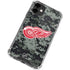 NHL Detroit Red Wings Camo iPhone 12 Clear Case