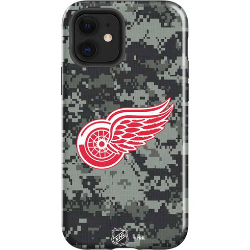 NHL Detroit Red Wings Camo iPhone 12 Impact Case