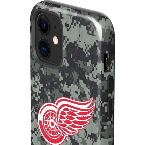 NHL Detroit Red Wings Camo iPhone 12 Impact Case